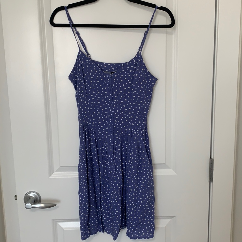 H&M heart mini dress